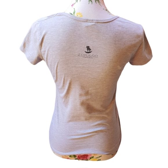 USA Print Graphic Grey T-shirt Size S - Picture 4 of 14